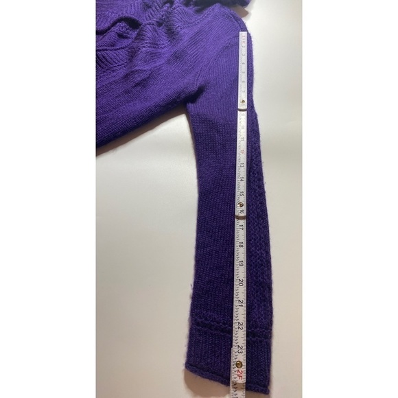 Chicos Acrylic Blend Open Front Cardigan - Picture 8 of 8